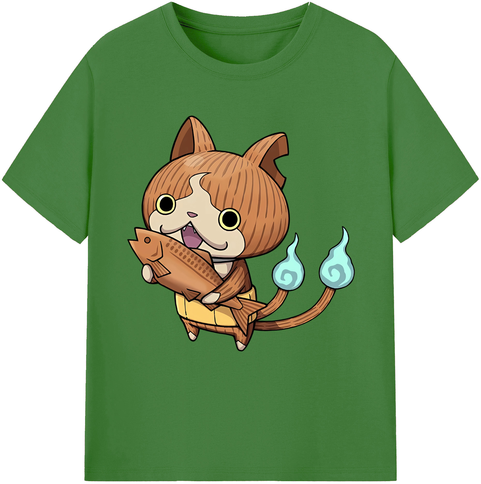 （画像用） 妖怪ウォッチ Yo-kai Watch レディースカジュアルプリントTシャツ（綿100％）